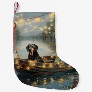 Petite Chaussette De Noël Bluetick Coonhound Noël Festive Voyage