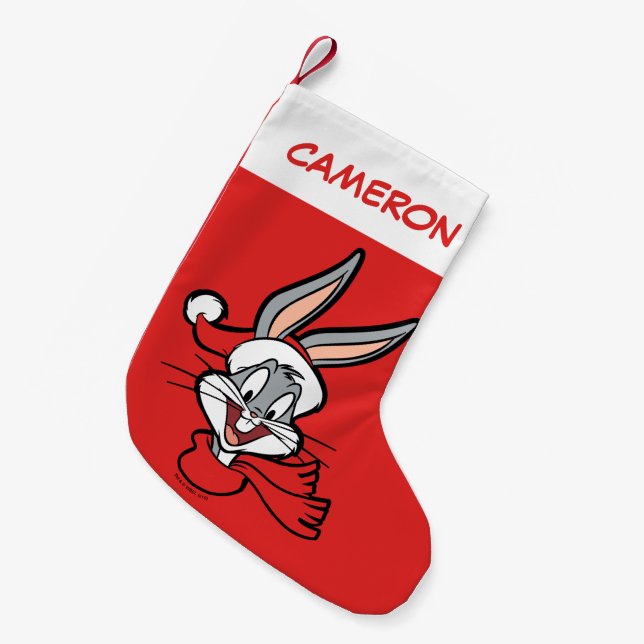 Petite Chaussette De Noël BOGS BUNNY™ Gite Cheval (Devant (Accrochage))