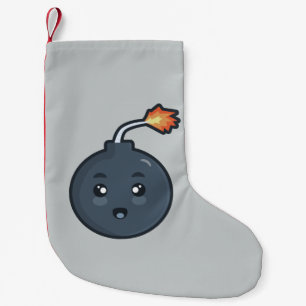 Petite Chaussette De Noël Bombe de Kawaii