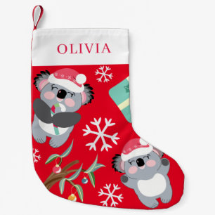 Petite Chaussette De Noël Bouchon de Noël Cute Koala