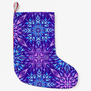 Petite Chaussette De Noël Boule de neige en cristal clair ornement