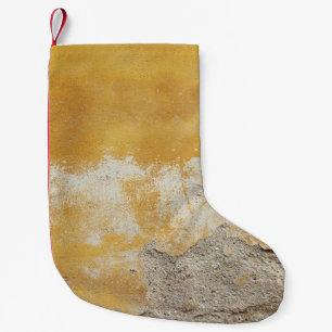 Petite Chaussette De Noël Brown and white stone fragment