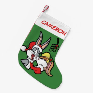 Petite Chaussette De Noël BUGS BUNNY™ & Lola "Merry Mistletoe"