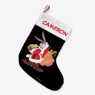Petite Chaussette De Noël BUGS BUNNY™ Père Noël "My Side Hustle"