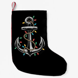 Petite Chaussette De Noël Cadeaux de bateau de croisière de voile de bateau 