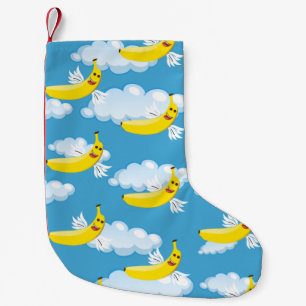Petite Chaussette De Noël Cadeaux drôles d'amateur de bananes Fruits Humour