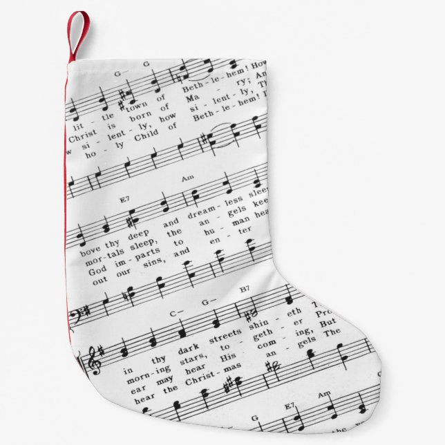 Petite Chaussette De Noël Cahier de Noël (Devant)