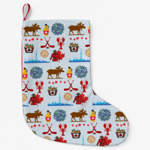 Petite Chaussette De Noël Canada Fun
