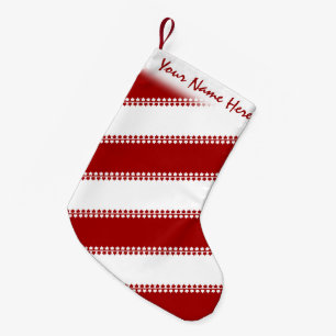 Petite Chaussette De Noël Canada Stocker Canada Maple Leaf Noël Sock