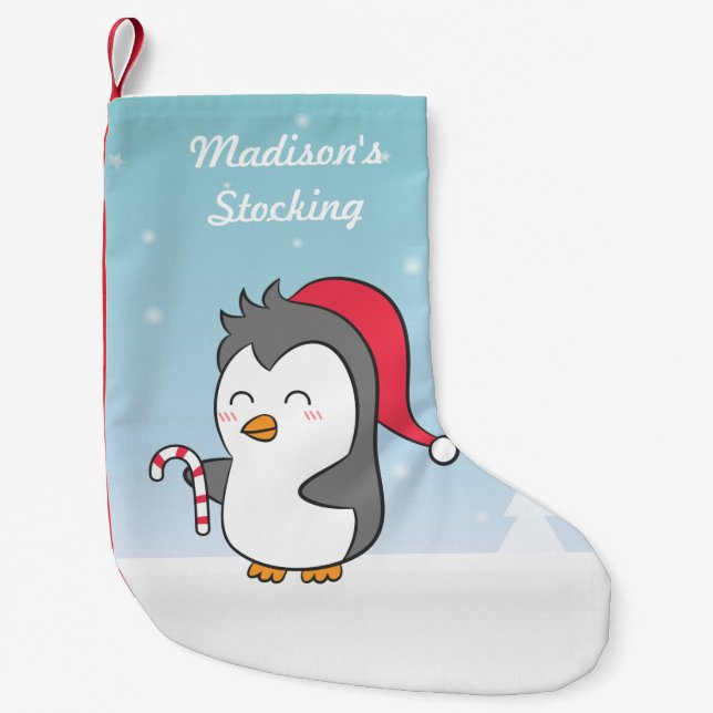 Petite Chaussette De Noël Candy Cane Pour les enfants (Devant)