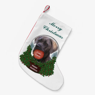 Petite Chaussette De Noël Canne Corso Noël