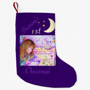 Petite Chaussette De Noël Carousel Dreams 1er Noël Stocker