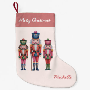 Petite Chaussette De Noël Casse-noisette personnalisé tendance Joyeux Noël  
