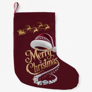 Petite Chaussette De Noël Chapeau de Noël mignon