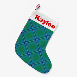 Petite Chaussette De Noël Charme de vacances Clan Irvine Irwin Tartan