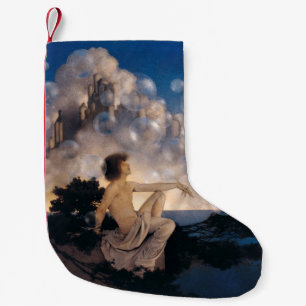 Petite Chaussette De Noël Châteaux en Espagne de Maxfield Parrish 1904 Fanta