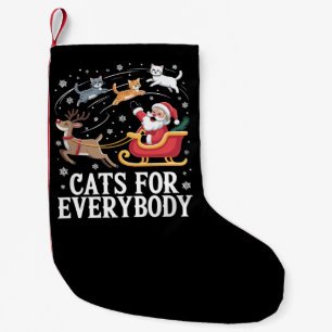 Petite Chaussette De Noël Chats pour tout le monde Noël Chat drôle de Noël S
