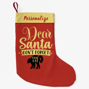 Petite Chaussette De Noël Cher Père Noël N'oubliez Pas La Citation Personnal