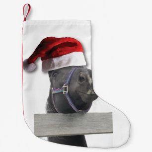 Petite Chaussette De Noël Cheval de Noël