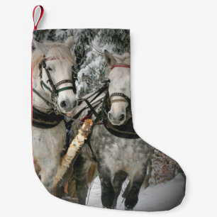 Petite Chaussette De Noël Chevaux de Noël