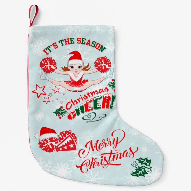 Petite Chaussette De Noël Chevrons (Devant)