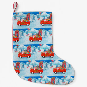 Petite Chaussette De Noël Chien de taule français en livraison de Noël Camio