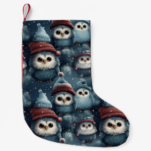 Petite Chaussette De Noël Chouette de Noël