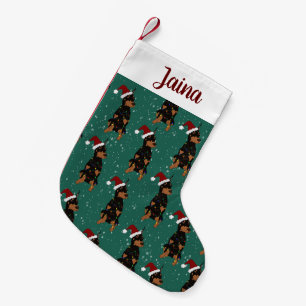 Petite Chaussette De Noël Christmas Doberman Pinscher