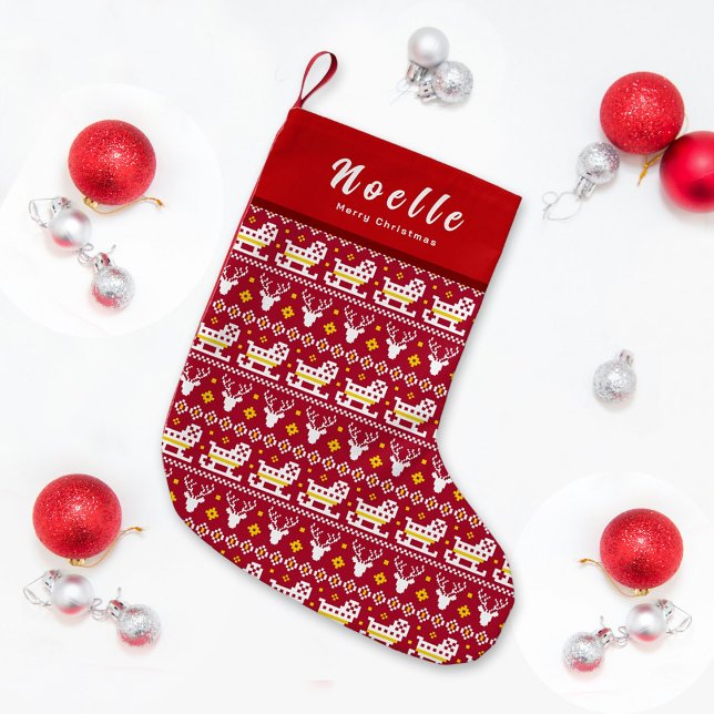 Petite Chaussette De Noël Christmas Stocking (Créateur téléchargé)