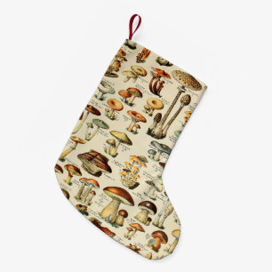 Petite Chaussette De Noël Collection de champignons   