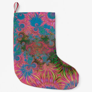 Petite Chaussette De Noël Coraux d'art abstrait