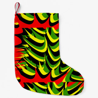 Petite Chaussette De Noël couleurs rasta
