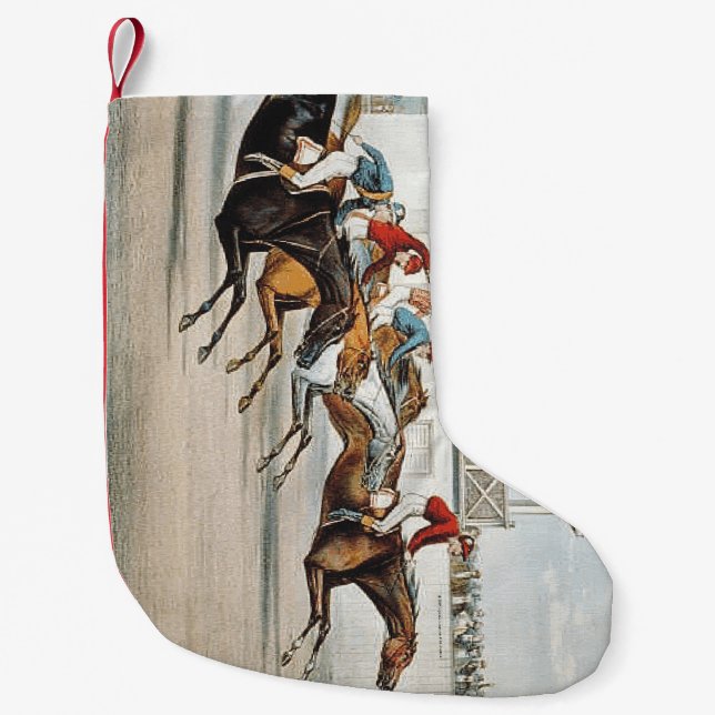 Petite Chaussette De Noël Course SUPÉRIEURE à la victoire (Devant)