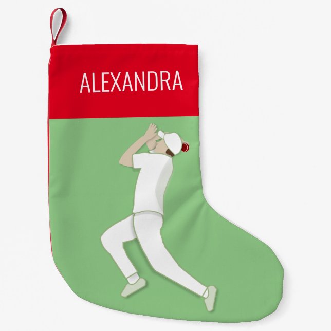 Petite Chaussette De Noël Cricket (Devant)