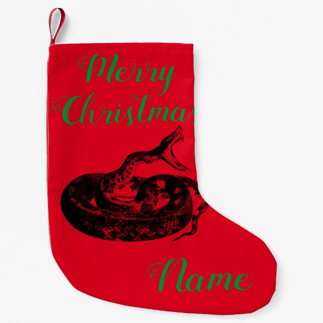 Petite Chaussette De Noël Crotte serrée Thunder_Cove (Devant)