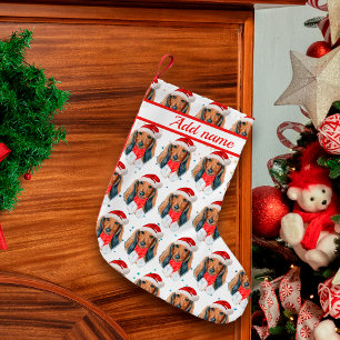 Petite Chaussette De Noël Dachshund Chien race Noël
