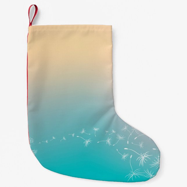 Petite Chaussette De Noël Dandelion arrière - plan (Devant)