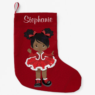 Petite Chaussette De Noël Danseur Hip hop de Noël noir
