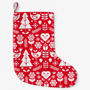 Petite Chaussette De Noël Décorations de Noël scandinave nordique