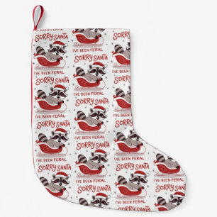 Petite Chaussette De Noël Désolé Santa j'ai été sauvage Noël drôle 