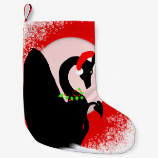 Petite Chaussette De Noël Dragon Moon Holiday (Rouge)