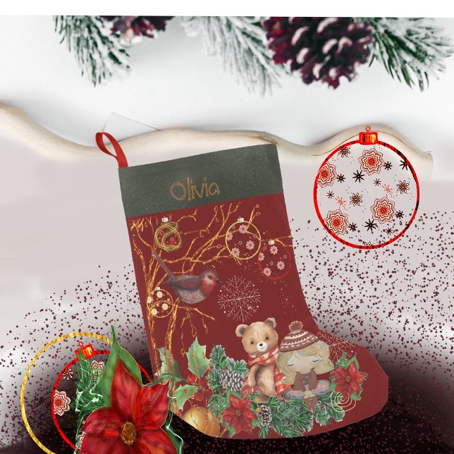 Petite Chaussette De Noël Enfants (Créateur téléchargé)