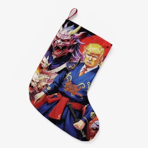 Petite Chaussette De Noël Epic Trump Samurai Anime
