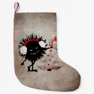 Petite Chaussette De Noël Evil Bug donne Noël présent
