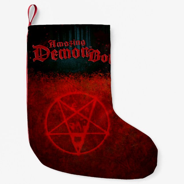 Petite Chaussette De Noël Extraordinaire Demon Boy Hellish (Devant)