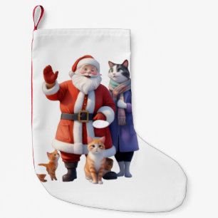 Petite Chaussette De Noël Faire au revoir dans la neige