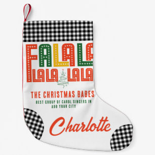 Petite Chaussette De Noël Famille Karaoke Carols Choir Group