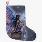 Fée magique avec Lune Noël Stocking