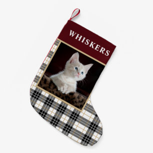 Petite Chaussette De Noël Festiker Paid Pet Chat Photo Noël