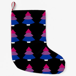 Petite Chaussette De Noël Fierté bisexuelle Arbre de Noël Imprimerie Stocks